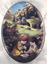 The Good Samaritan collector plate by Sam Butcher