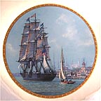 Challenge collector plate by Raymond Massey