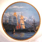 Romance Of The Seas collector plate by Raymond Massey