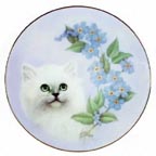 Forget-Me-Not collector plate by Bob Harrison