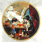 The Carpenter Shop collector plate by Sam Butcher