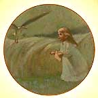 A Friend In The Sky collector plate by Thornton Utz