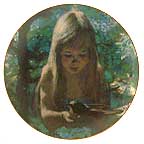 Dawn collector plate by Thornton Utz