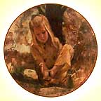 Sand In Her Shoe collector plate by Thornton Utz