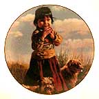 Autumn Treat collector plate by Ray Swanson