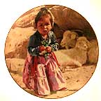 Dressed Up For The Pow Wow collector plate by Ray Swanson