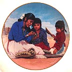 Learning The Power Of The Basket collector plate by Kenneth Freeman