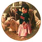 Newest Little Sheepherder collector plate by Ray Swanson