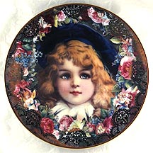 Bonnie Blue Eyes collector plate by John Grossman