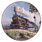 Orange Blossom Special collector plate by David Tutwiler