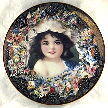 Springtime Beauty collector plate by John Grossman