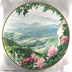 The Blue Ridge Mountains collector plate by Joseph and Eva Cellini