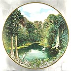 The Florida Everglades collector plate by Joseph and Eva Cellini