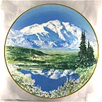 Mount McKinley collector plate by Joseph and Eva Cellini