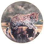 Quiet Morning collector plate by Charles Frac&eacute;