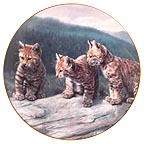 Three Of A Kind collector plate by Charles Frac&eacute;