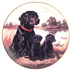 First Time Out collector plate by Jim Lamb