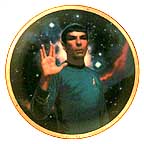 Spock collector plate by Thomas Blackshear