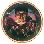 Star Trek III: The Search For Spock collector plate by Morgan Weistling
