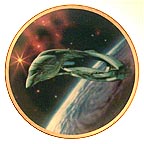 Romulan Warbird collector plate by Keith Birdsong