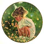 Ashley collector plate by B. Higgins Bond
