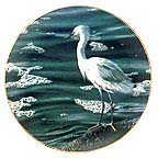 At The Water's Edge collector plate by Ron Parker