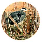 Early Spring collector plate by Ron Parker