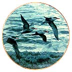 Wings Above The Water collector plate by Ron Parker