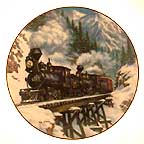 Winter Crossing collector plate by Theodore A. Xaras