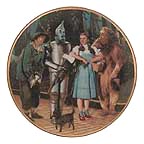 We're Off To See The Wizard collector plate by Thomas Blackshear
