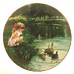 Morning Discovery collector plate by Donald Zolan