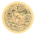 The Park collector plate by Remy Hetreau