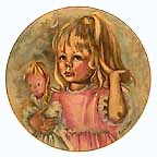 Pinky And Baby collector plate by Marian Carlsen