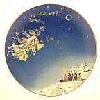 Deck The Halls collector plate by Elisa Stone