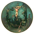 The Crucifixion collector plate by Noel Syers