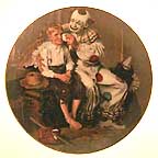 A Traveler's Pal collector plate by Norman Rockwell