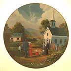 God Shed His Grace collector plate by Ben Essenburg