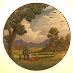 Spacious Skies collector plate by Ben Essenburg