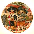Dolly Dingle Visits Spain collector plate by Grace Drayton