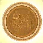 Christmas collector plate by Ole Winther