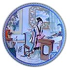 Hsi-Chun collector plate by Zhao Huimin