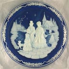 Christmas Vigil collector plate by Roger Akers