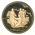 The Judgment Of Paris collector plate by Alan Brunettin