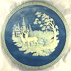 At Stream's Edge collector plate by Don Cliff