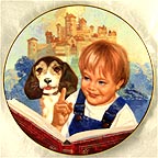 Castles In The Air collector plate by Jack Woodson