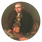 Don Antonio De Noriega collector plate by Francisco de Goya