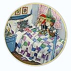 Little Red Riding Hood collector plate by Gerda Neubacher