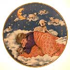 Sleep, Baby, Sleep collector plate by Gerda Neubacher