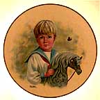 Come Ride With Me collector plate by Lorraine Trester