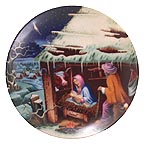 The Nativity collector plate by Ivo Cenkovcan